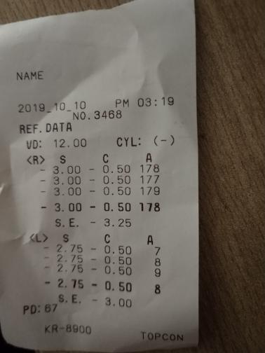 我这个验光单可以直接配镜吗